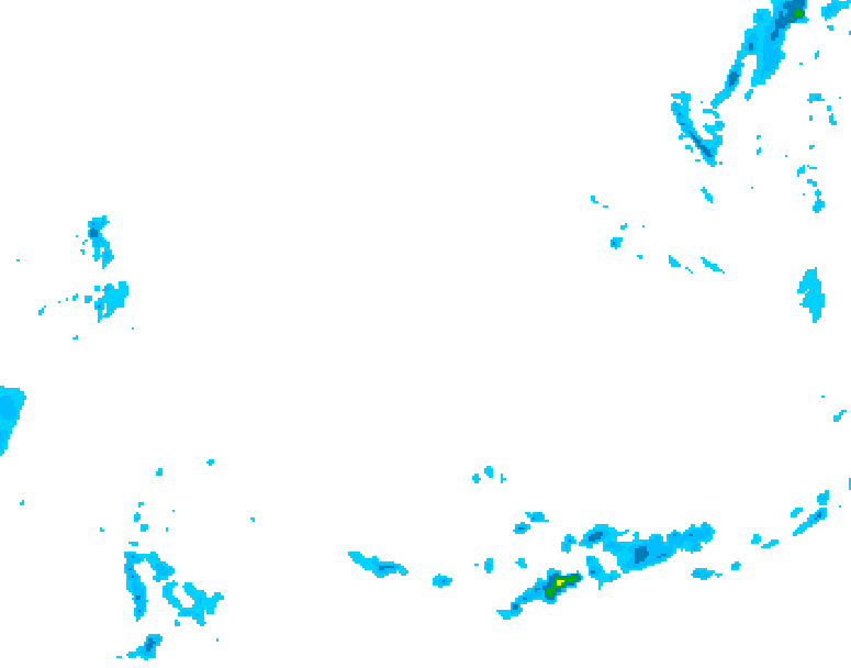 GDPS precipitation 048 hour forecast chart for Canada based on 2026/02/18 0000Z data