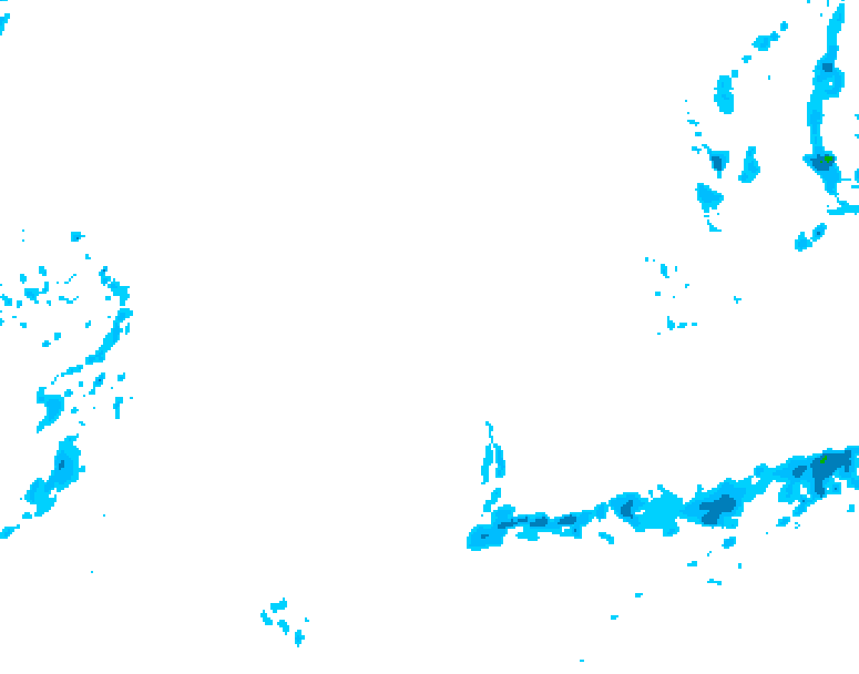 GDPS precipitation 066 hour forecast chart for Canada based on 2026/02/18 0000Z data
