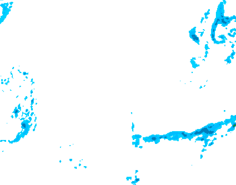 GDPS precipitation 072 hour forecast chart for Canada based on 2026/02/18 0000Z data