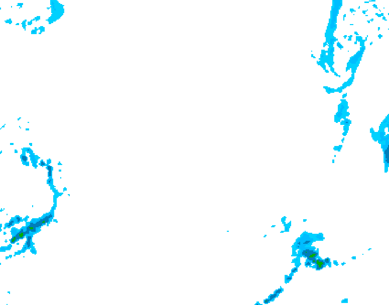 GDPS precipitation 090 hour forecast chart for Canada based on 2026/02/18 0000Z data