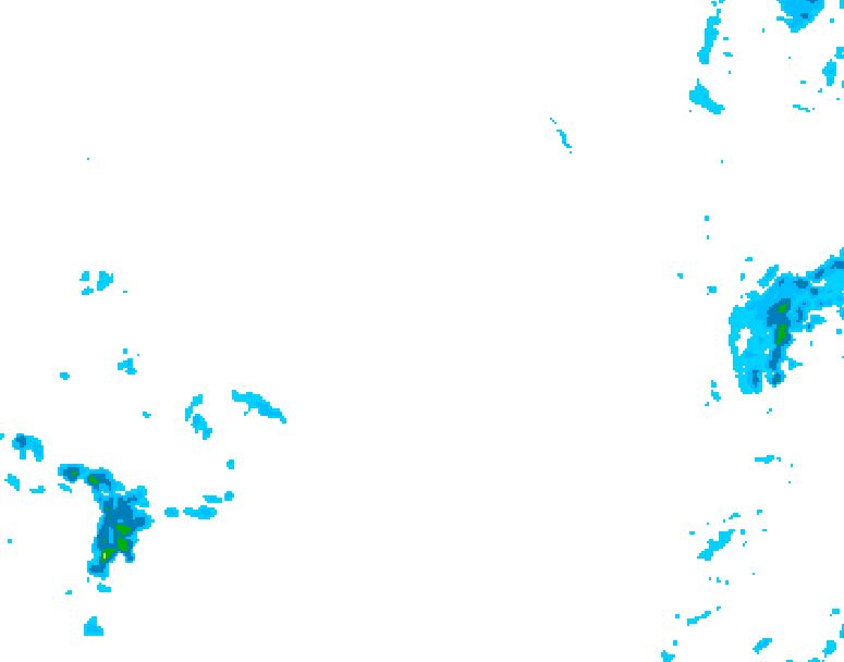 GDPS precipitation 156 hour forecast chart for Canada based on 2026/02/18 0000Z data