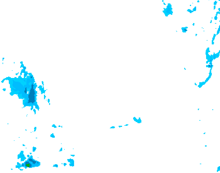 GDPS precipitation 186 hour forecast chart for Canada based on 2026/02/18 0000Z data