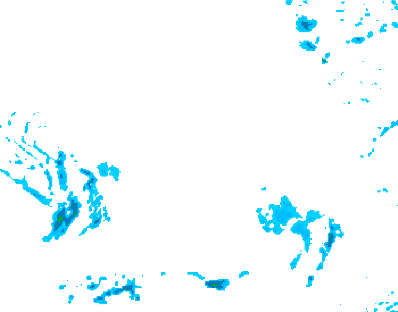 GDPS precipitation 204 hour forecast chart for Canada based on 2026/02/18 0000Z data
