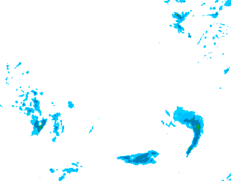 GDPS precipitation 210 hour forecast chart for Canada based on 2026/02/18 0000Z data
