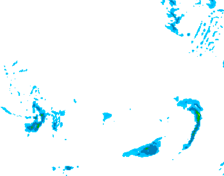 GDPS precipitation 216 hour forecast chart for Canada based on 2026/02/18 0000Z data