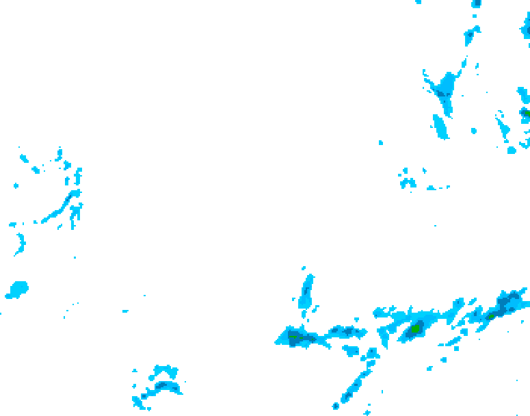 GDPS precipitation 048 hour forecast chart for Canada based on 2026/02/18 1200Z data