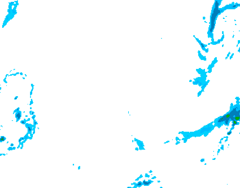 GDPS precipitation 066 hour forecast chart for Canada based on 2026/02/18 1200Z data