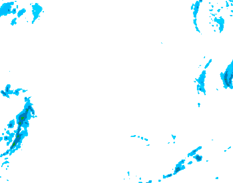 GDPS precipitation 084 hour forecast chart for Canada based on 2026/02/18 1200Z data