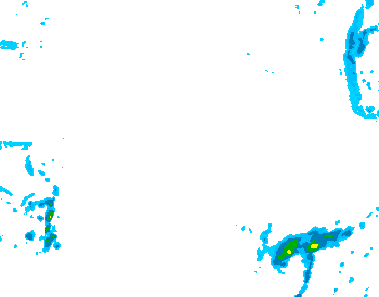 GDPS precipitation 108 hour forecast chart for Canada based on 2026/02/18 1200Z data