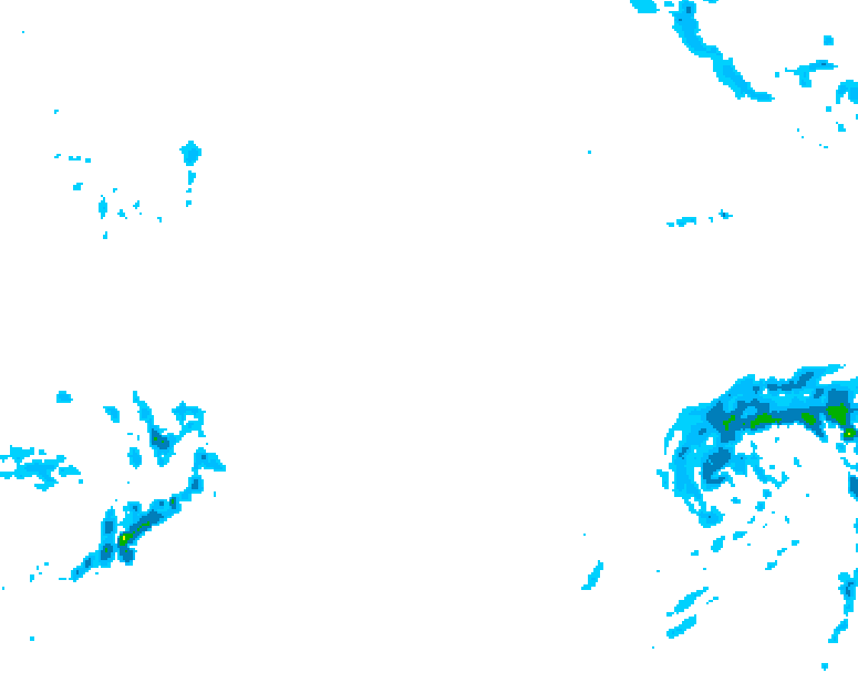 GDPS precipitation 132 hour forecast chart for Canada based on 2026/02/18 1200Z data