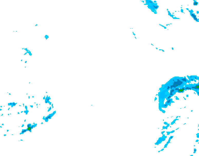 GDPS precipitation 138 hour forecast chart for Canada based on 2026/02/18 1200Z data