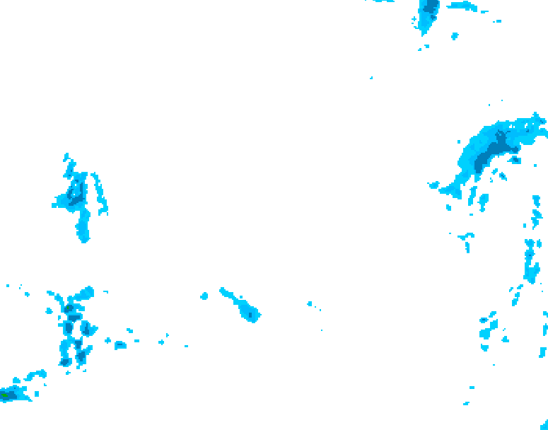 GDPS precipitation 156 hour forecast chart for Canada based on 2026/02/18 1200Z data