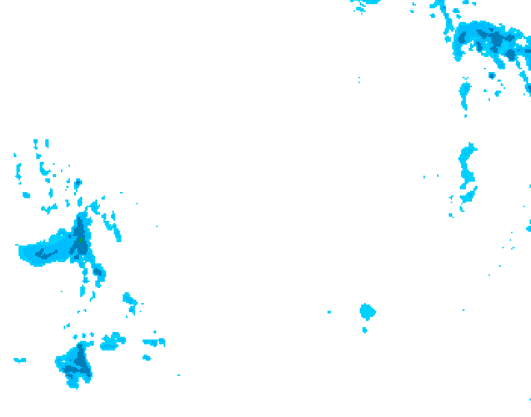 GDPS precipitation 174 hour forecast chart for Canada based on 2026/02/18 1200Z data