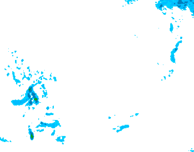 GDPS precipitation 180 hour forecast chart for Canada based on 2026/02/18 1200Z data