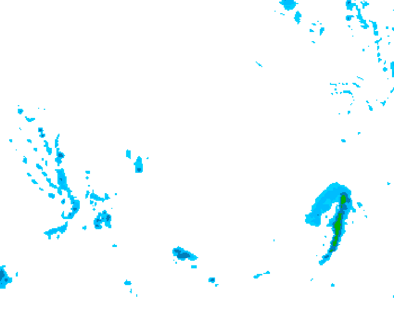 GDPS precipitation 198 hour forecast chart for Canada based on 2026/02/18 1200Z data