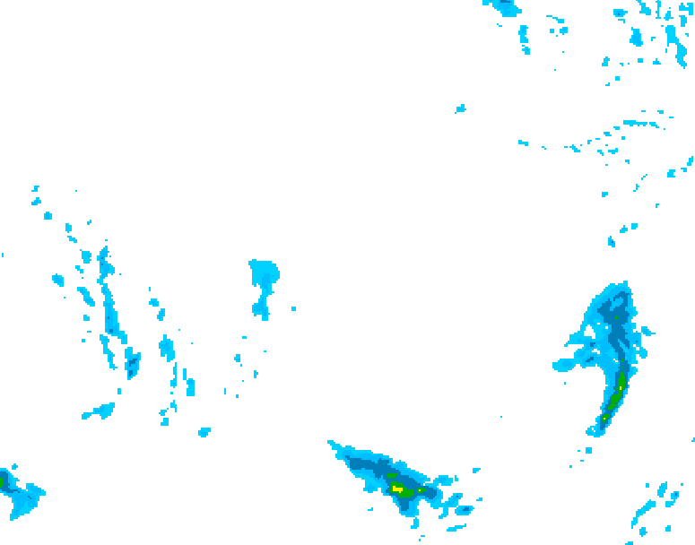 GDPS precipitation 204 hour forecast chart for Canada based on 2026/02/18 1200Z data