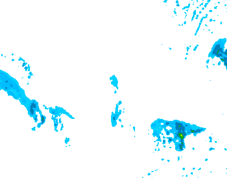 GDPS precipitation 228 hour forecast chart for Canada based on 2026/02/18 1200Z data