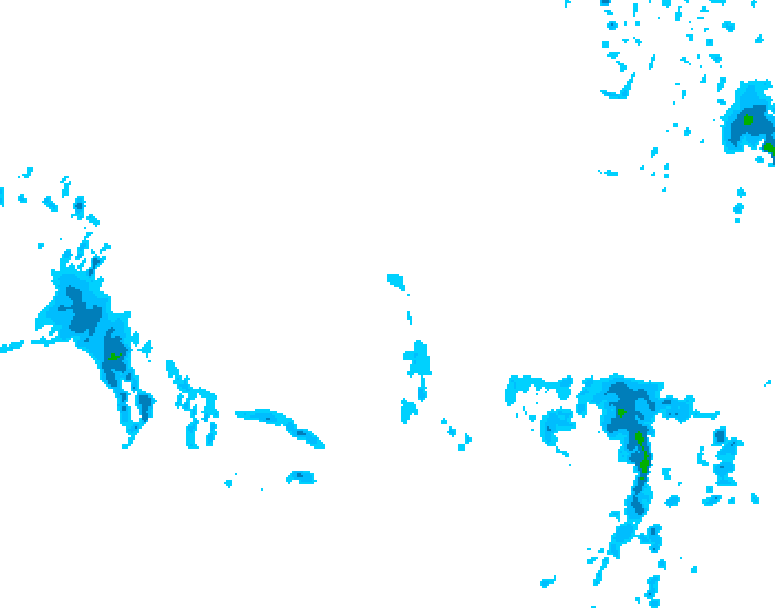 GDPS precipitation 234 hour forecast chart for Canada based on 2026/02/18 1200Z data