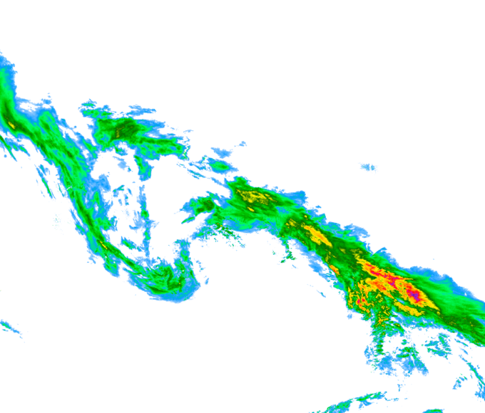 Weather radar data valid at 2026/02/18 16:54 UTC