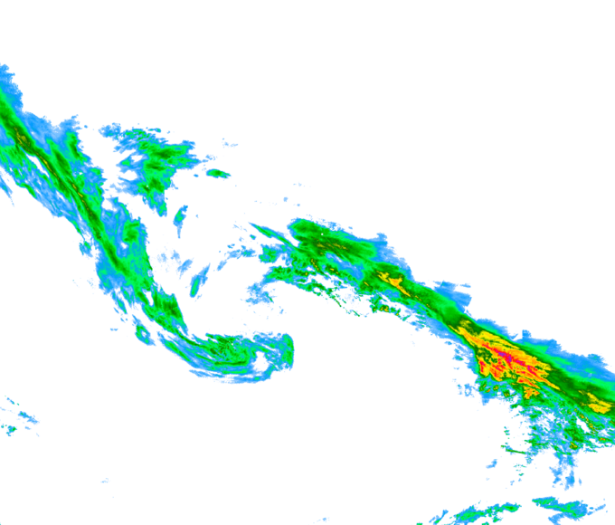 Weather radar data valid at 2026/02/18 19:06 UTC