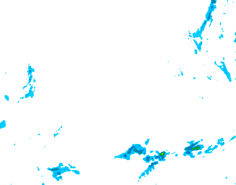 GDPS precipitation 030 hour forecast chart for Canada based on 2026/02/19 0000Z data