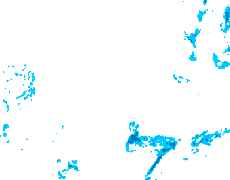 GDPS precipitation 036 hour forecast chart for Canada based on 2026/02/19 0000Z data