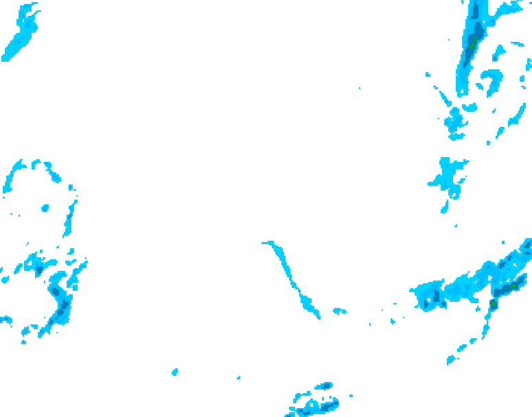 GDPS precipitation 054 hour forecast chart for Canada based on 2026/02/19 0000Z data