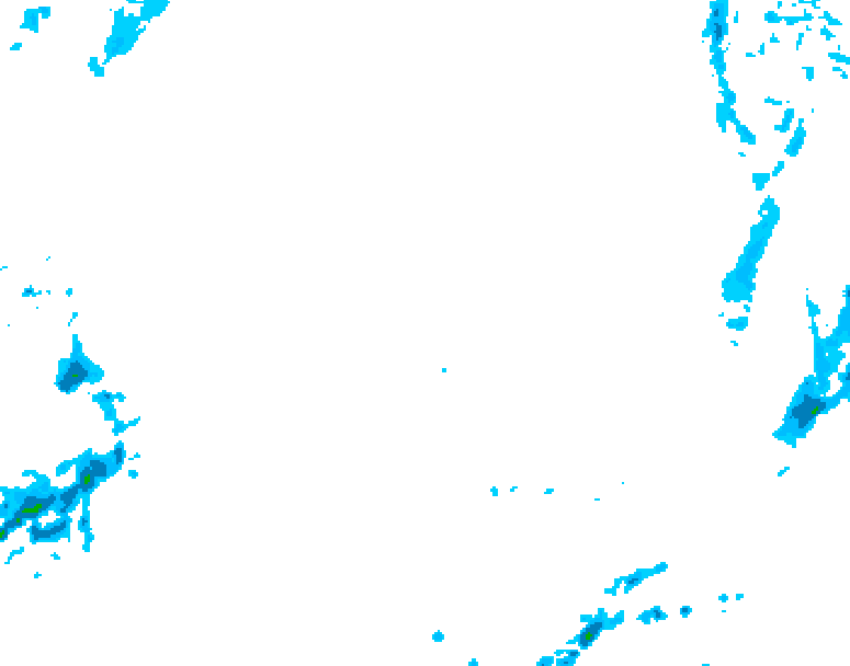 GDPS precipitation 066 hour forecast chart for Canada based on 2026/02/19 0000Z data