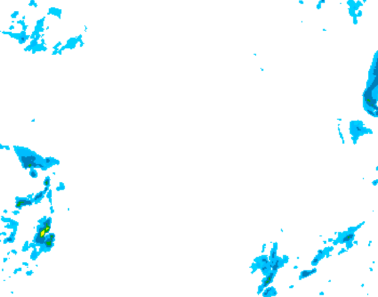 GDPS precipitation 084 hour forecast chart for Canada based on 2026/02/19 0000Z data
