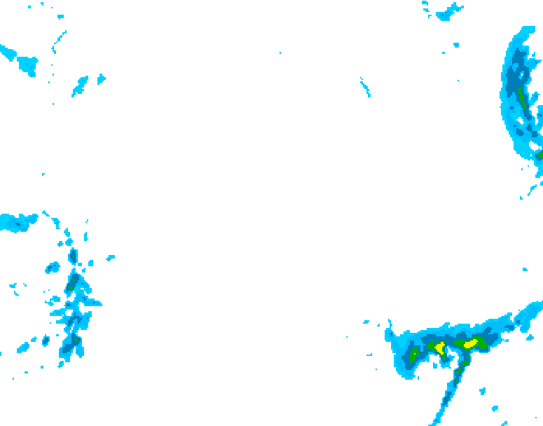 GDPS precipitation 096 hour forecast chart for Canada based on 2026/02/19 0000Z data