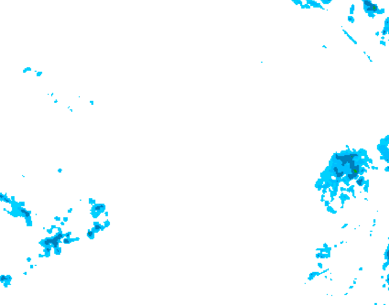 GDPS precipitation 126 hour forecast chart for Canada based on 2026/02/19 0000Z data