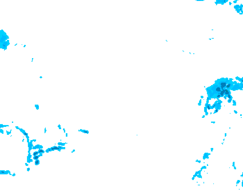 GDPS precipitation 132 hour forecast chart for Canada based on 2026/02/19 0000Z data