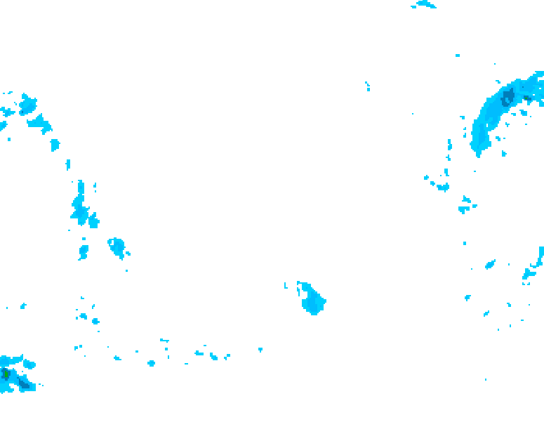 GDPS precipitation 150 hour forecast chart for Canada based on 2026/02/19 0000Z data