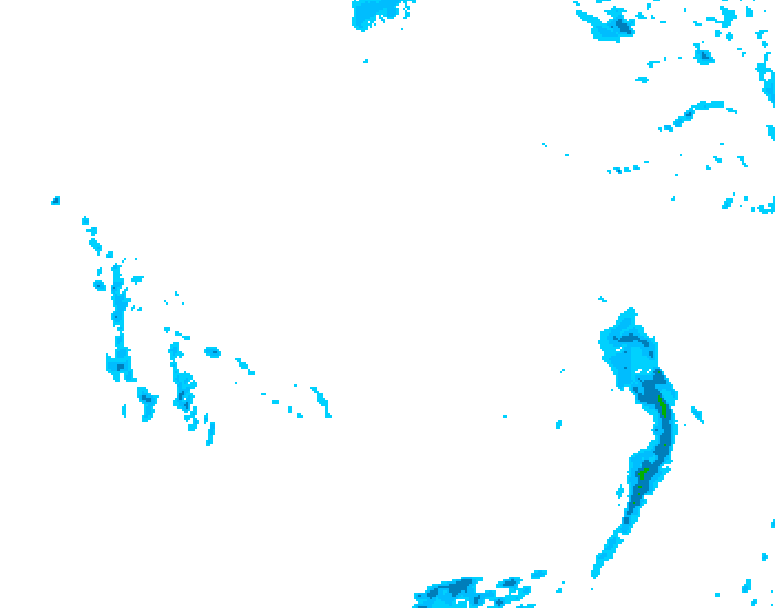GDPS precipitation 186 hour forecast chart for Canada based on 2026/02/19 0000Z data