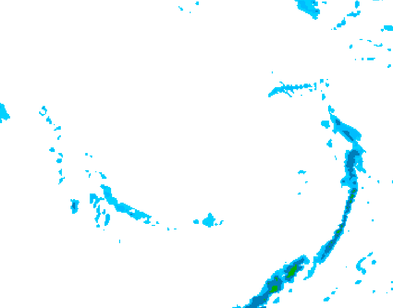 GDPS precipitation 198 hour forecast chart for Canada based on 2026/02/19 0000Z data