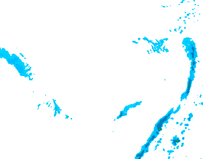 GDPS precipitation 210 hour forecast chart for Canada based on 2026/02/19 0000Z data