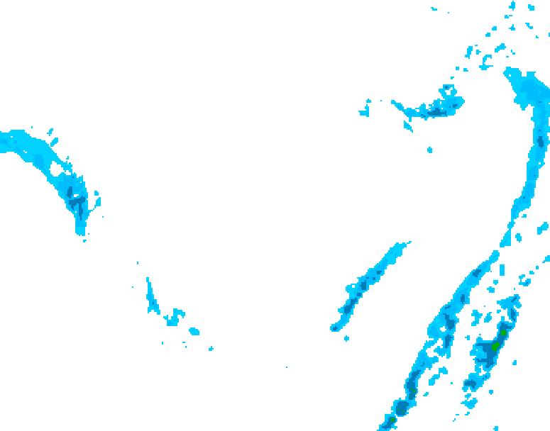GDPS precipitation 216 hour forecast chart for Canada based on 2026/02/19 0000Z data