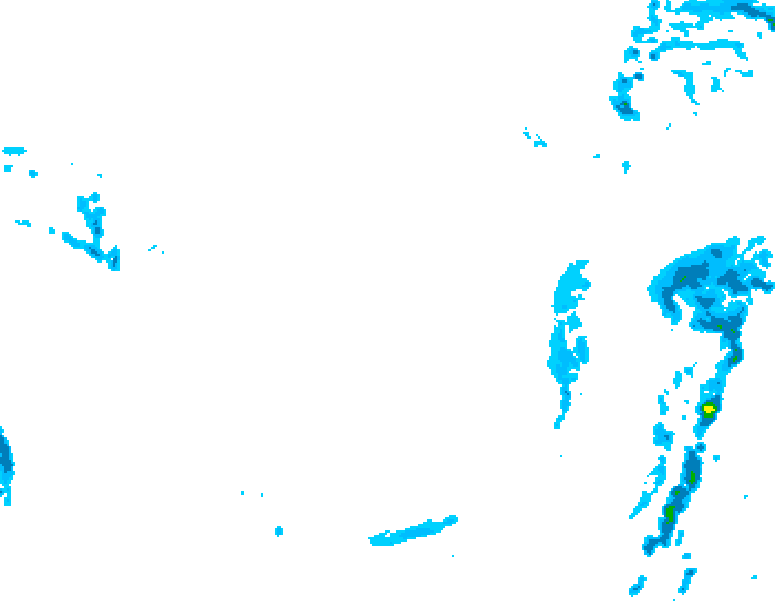 GDPS precipitation 234 hour forecast chart for Canada based on 2026/02/19 0000Z data