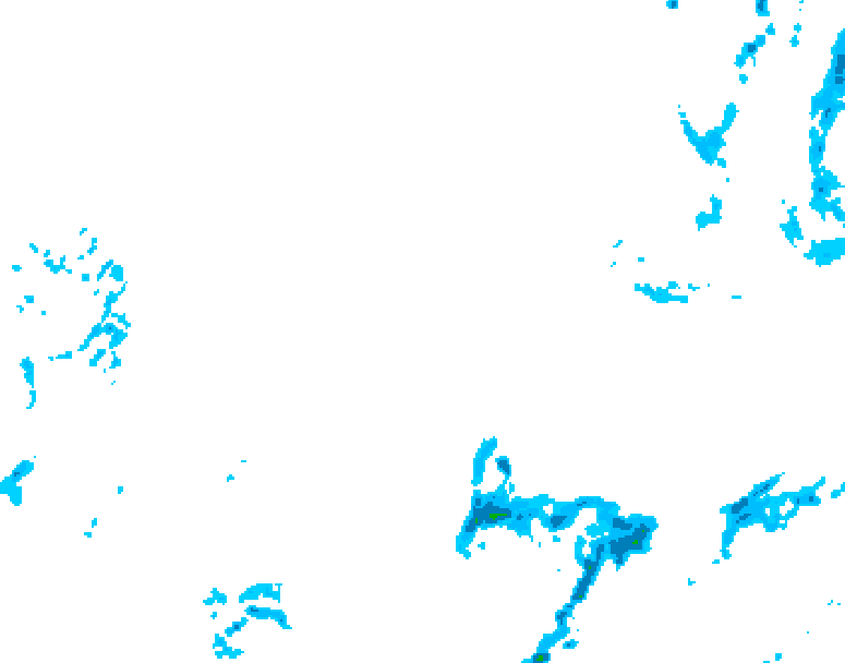 GDPS precipitation 024 hour forecast chart for Canada based on 2026/02/19 1200Z data