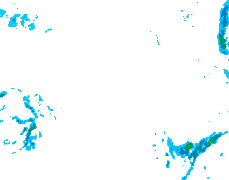 GDPS precipitation 084 hour forecast chart for Canada based on 2026/02/19 1200Z data