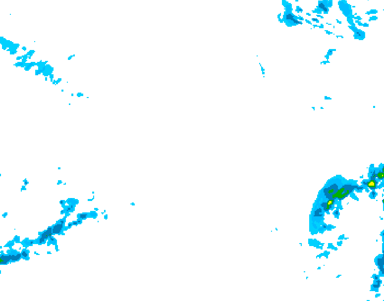 GDPS precipitation 108 hour forecast chart for Canada based on 2026/02/19 1200Z data