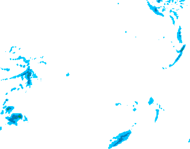 GDPS precipitation 156 hour forecast chart for Canada based on 2026/02/19 1200Z data