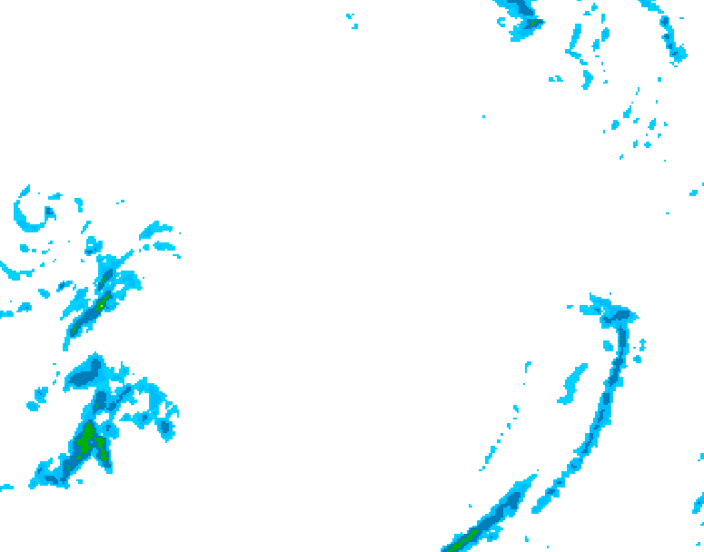 GDPS precipitation 168 hour forecast chart for Canada based on 2026/02/19 1200Z data