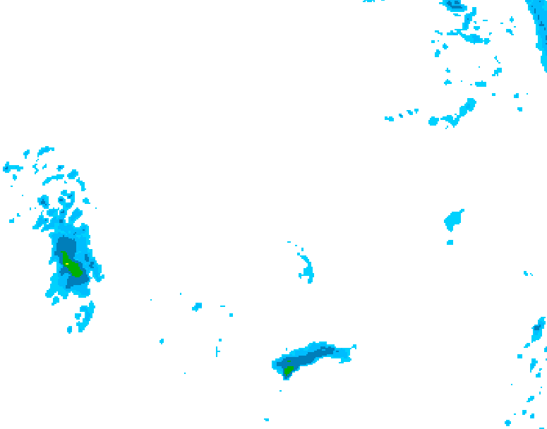 GDPS precipitation 228 hour forecast chart for Canada based on 2026/02/19 1200Z data