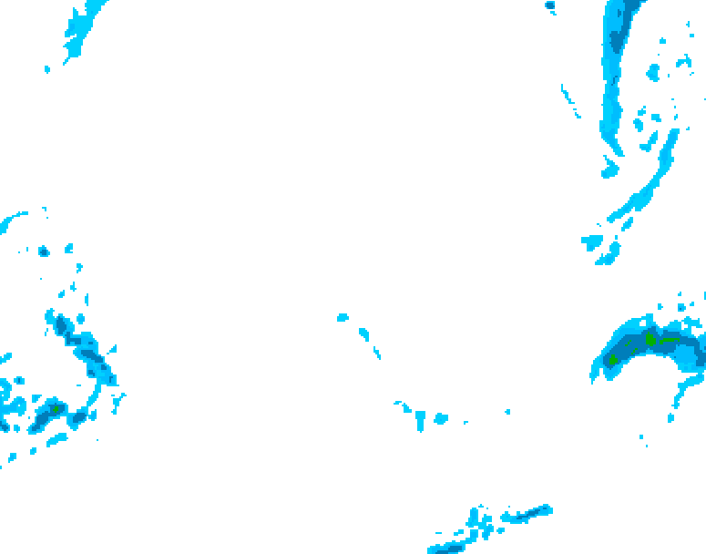 GDPS precipitation 036 hour forecast chart for Canada based on 2026/02/20 0000Z data