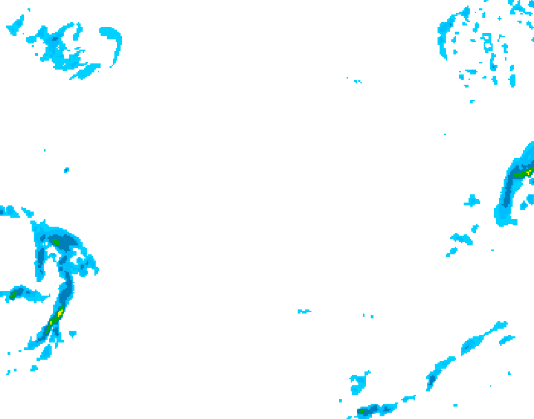GDPS precipitation 054 hour forecast chart for Canada based on 2026/02/20 0000Z data