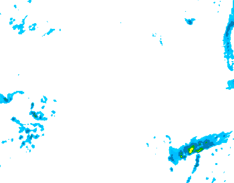 GDPS precipitation 072 hour forecast chart for Canada based on 2026/02/20 0000Z data