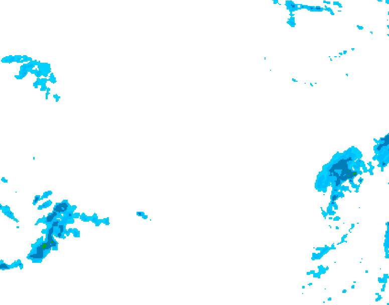GDPS precipitation 102 hour forecast chart for Canada based on 2026/02/20 0000Z data