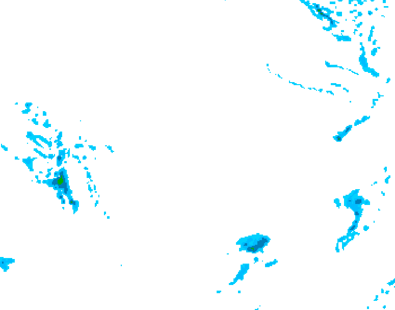 GDPS precipitation 150 hour forecast chart for Canada based on 2026/02/20 0000Z data