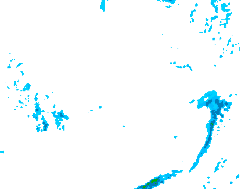 GDPS precipitation 174 hour forecast chart for Canada based on 2026/02/20 0000Z data